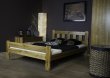 Postel Gaza 160 x 200 cm dub masiv borovice
