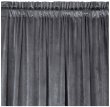 Závěs Velvet 140/250 cm s gumkou - šedá