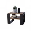 Konferenční stolek Prima loft 63 - dub halifax/černá