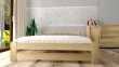 Zvýšená postel z masivu Halina 140x200 cm + rošt ZDARMA