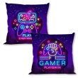 Dětský potah na polštář 40x40 cm - Gamer Neon