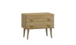 Komoda z masivu borovice Nord K1/2S 79/58,5/42 cm / přírodní
