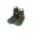Froté ponožky pro děti s gumovou podrážkou KDI 008 zalená