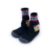 Froté ponožky pro děti s gumovou podrážkou KDI 002 - navy