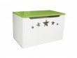 Box na hračky / hvězdy zelené