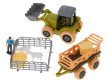 Farmářský traktor + ohrady