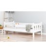 Postel Silvia 90/200 cm - bílá 