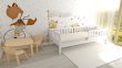 Postel Montessori Matylda 90x200 cm - BÍLÁ + rošt ZDARMA 