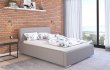 Čalouněná postel Bolzano 120/200 cm s úložným prostorem madrid - ekokůže