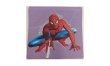 Dětský povlak na polštář 40x40 cm - Spiderman / lila