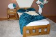 Postel Nika dub 90 x 200 cm zvýšená plus matrace Relax