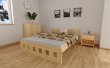 Postel Nika 180 x 200 cm zvýšená + matrace Medical + rošt ZDARMA