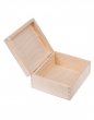 Krabička dřevěná 16x18x8 cm