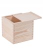 Dřevěná krabička na kapesníky - 14x14x13,5 cm
