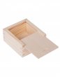 Krabička dřevěná 9,5x10,5x5 cm PD 39