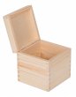 Krabička dřevěná 13x13x13,5 cm
