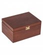 Krabička dřevěná 22x16x10,5 cm - ořech