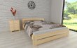 Postel Petra  140x200 cm masiv + matrace Diana 15 cm + rošt ZDARMA