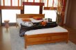 Postel Jolana 180 x 200 cm barva olše plus matrace Vitality