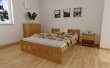 Zvýšená postel Nika z masivu 160x200 cm olše  + rošt ZDARMA