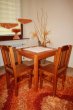 Stůl z masivu borovice 80x80 cm olše