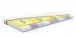 Matrace Foam Visco 90/200/16 cm