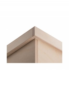 Dřevěný box na hračky 25x25x20 cm produkt