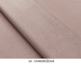 Čalouněný panel Plot 5 cm - starorůžová 14 produkt