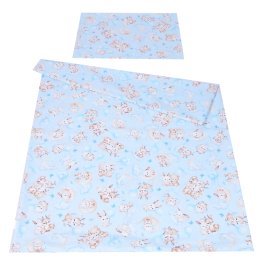 Zvětšit Povlečení do postýlky 120/90 cm - mazlíčci modří Zvětšit Povlečení do postýlky 120/90 cm - mazlíčci modří