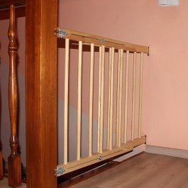 Zábrana dveře, schody 102-182 cm výška 68 cm - D1