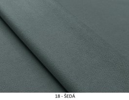 Čalouněný panel Plot 3 cm - šedá 18 produkt