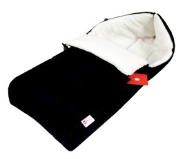 Fusak K4 bouclé - černá