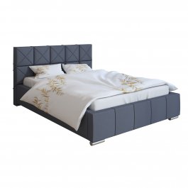 Čalouněná postel Milano 120/200 cm s úložným prostorem jasmine