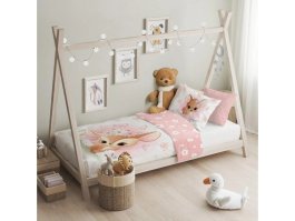 Dětské povlečení do postýlky 100/135 cm - srnka
