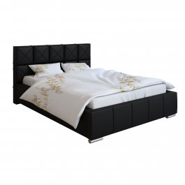 Čalouněná postel Milano 160/200 cm s úložným prostorem madrid - ekokůže