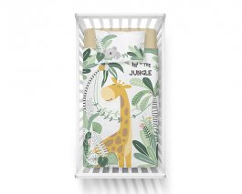 Povlečení lux bambus-bavlna žirafka