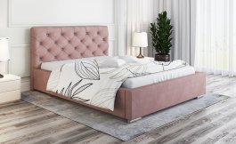 Čalouněná postel Verona 160/200 cm s úložným prostorem jasmine 