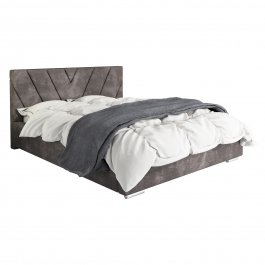 Čalouněná postel Vicenza 140/200 cm s úložným prostorem fuego