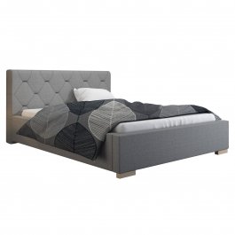 Čalouněná postel Troja 90/200 cm s úložným prostorem malmo