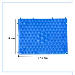 Masážní akupresurní podložka - modrá