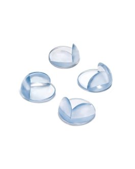 Silikonové ochranné rohy na nábytek – průhledné, samolepicí / 4 ks produkt