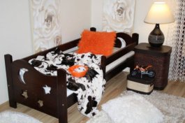 Postel Bohoušek 160/80 cm + rošt - ořech produkt