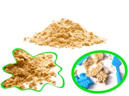 Kinetický písek - 1 kg přírodní