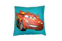 Zvětšit Dětský povlak na polštář 40x40 cm - Car / tyrkys