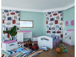 Postel Renata 180/90 cm + šuplík + matrace