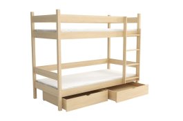 Postel Indus 90x200 cm + šuplíky + rošty ZDARMA Postel Indus 90x200 cm + šuplíky + rošty ZDARMA