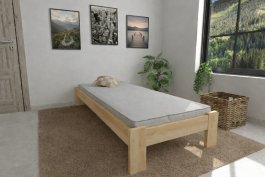 Zvětšit Postel z masivu borovice Adam 80x200 cm Zvětšit Postel z masivu borovice Adam 80x200 cm