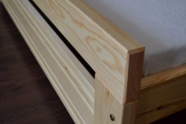 Postel  Amor olše 140/200 cm + matrace Relax - masiv 3,5 cm