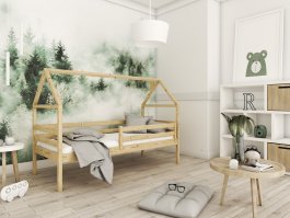 Postel z masivu Ava 180/80 cm + rošt ZDARMA