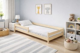 Zvětšit Dětská montessori postel Axel 90x200 cm + rošt ZDARMA